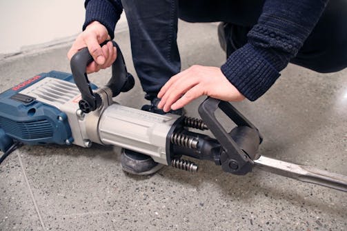 Slik bruker du en meiselhammer Slik bruker du en meiselhammer